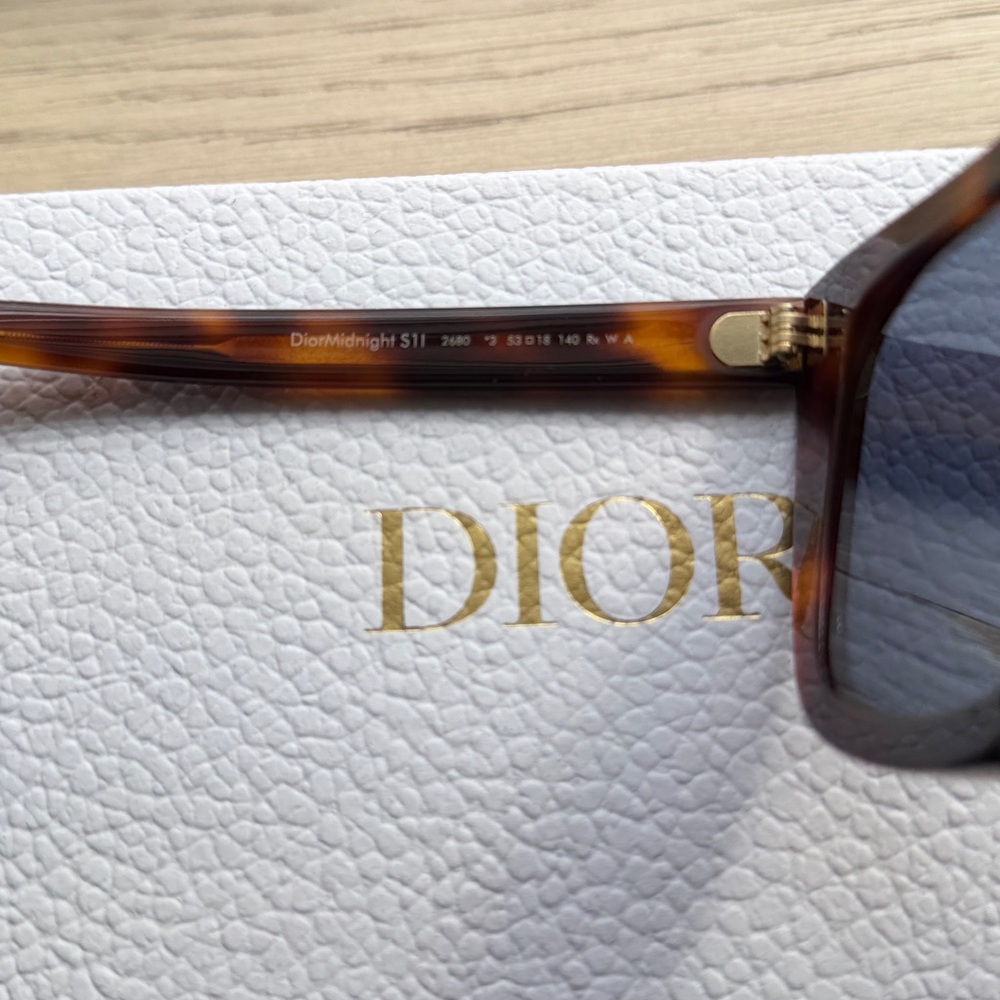 Dior Tortoise Shell Sunglasses - Picture 5 of 8